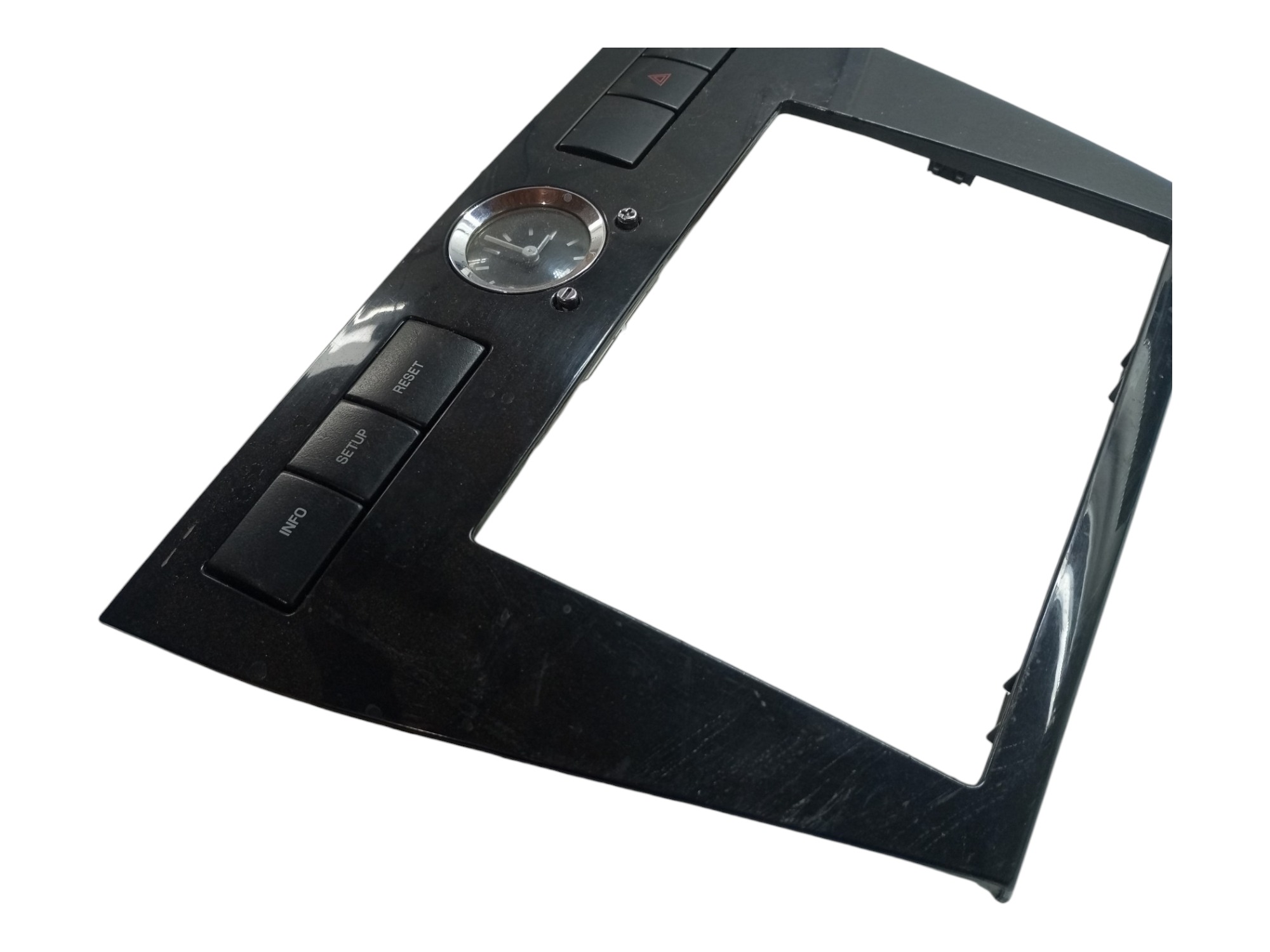 Moldura Central Relogio Ford Fusion 2006 2007 2008 2009 6