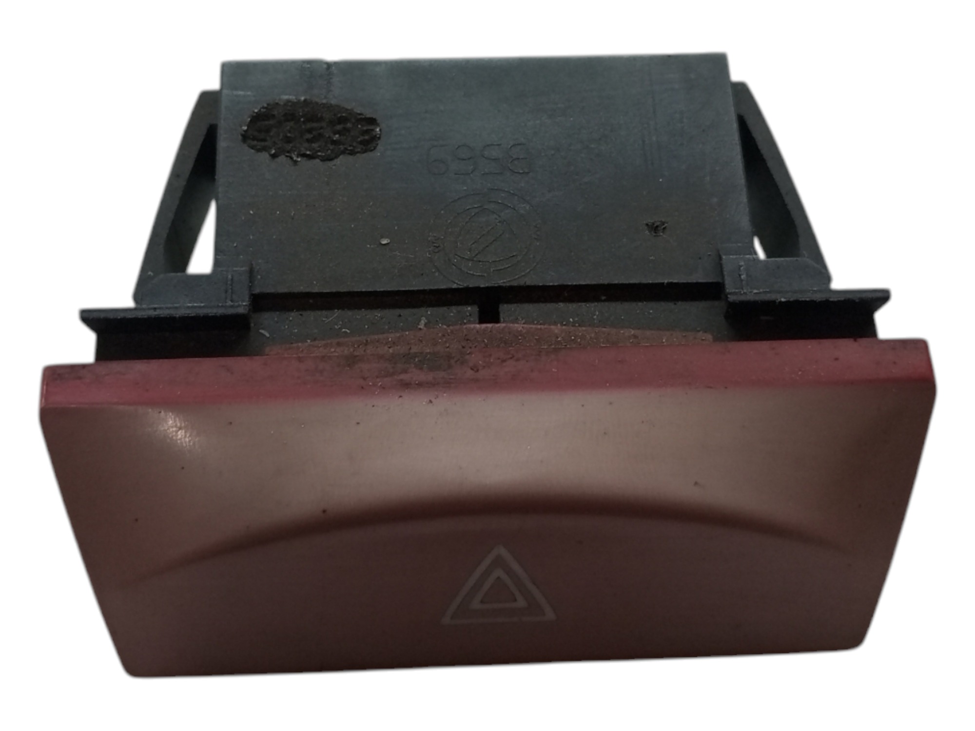 Botao Alerta Fiat Stilo 2003 2005 2007 2009 2011 Painel  Vermelho 1
