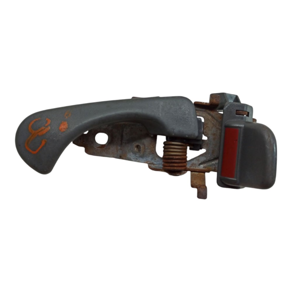 Macaneta Porta Pajero Sport 2002 Interna Traseira Esquerda Cinza 4