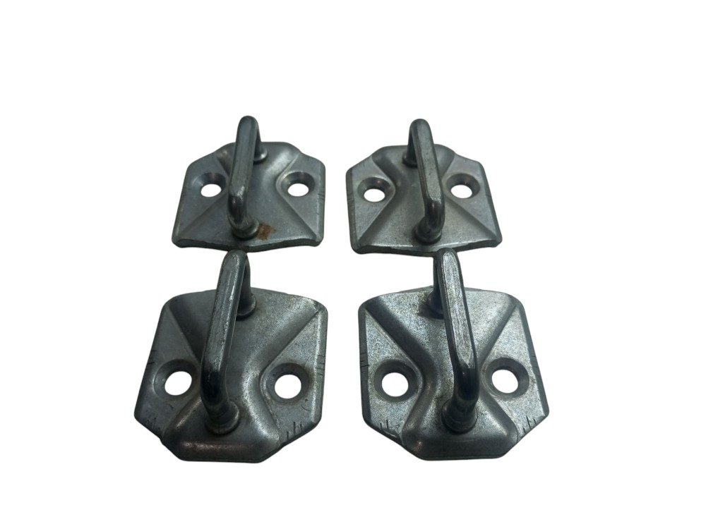 Batente Porta Fechadura New Fiesta 2007 2014 Jogo 4 Pcs 2