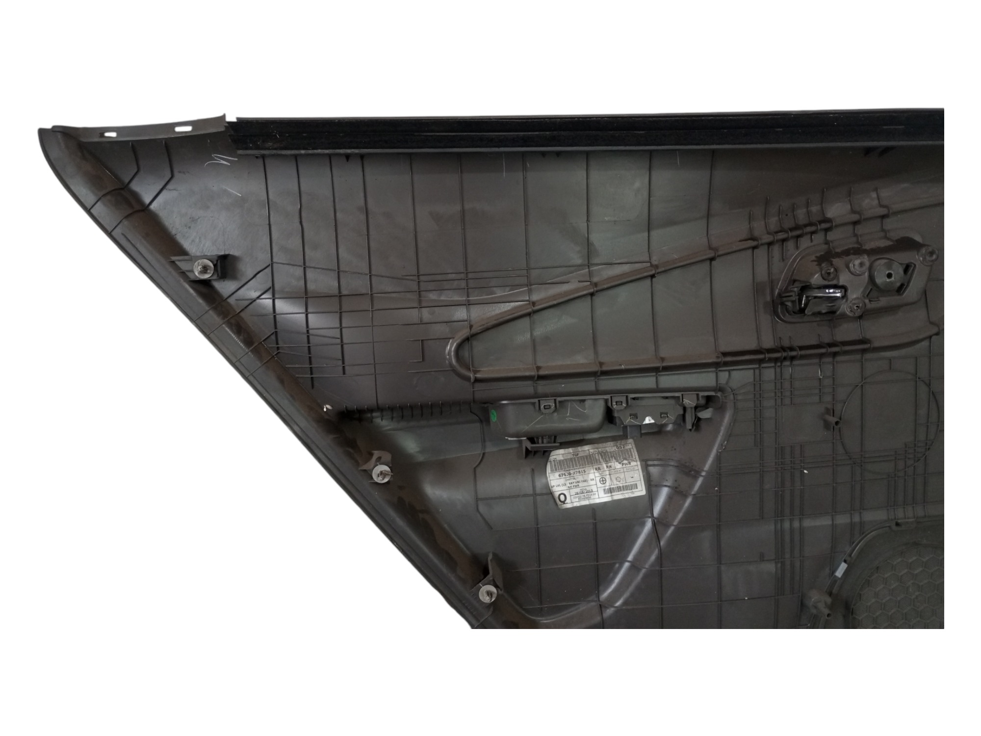 Forro Porta Cobalt 2012 2013 2014 2015 Traseiro Direito Gm Marrom 5