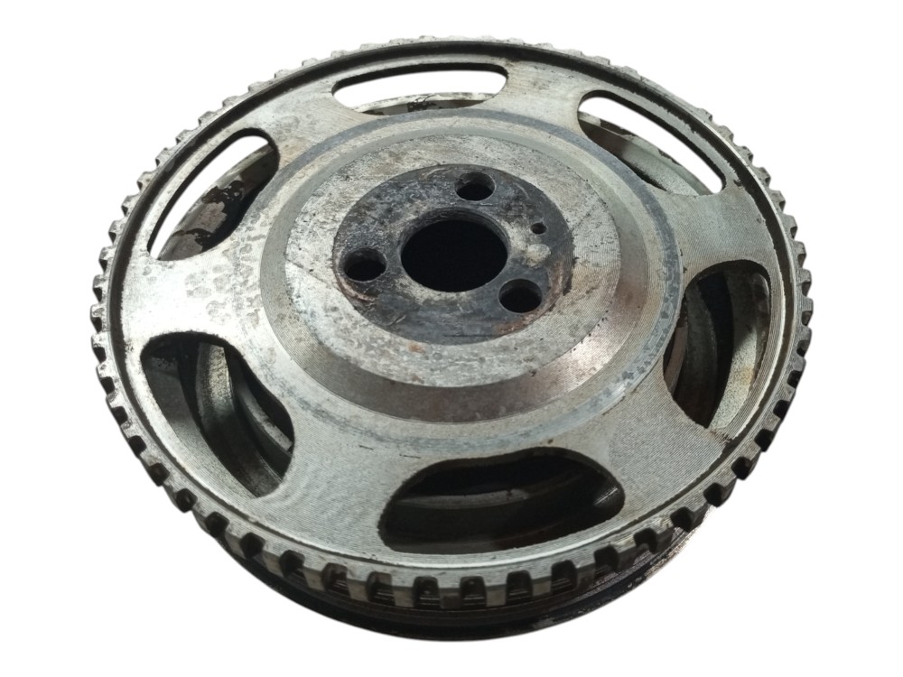 Polia virabrequim Fiat grand siena 2012 2015 2020 usado 1