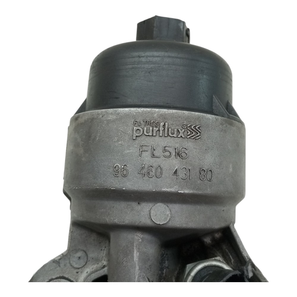 Suporte Filtro Oleo Peugeot 206 207 1.4 2004 2013 Original Preto 7