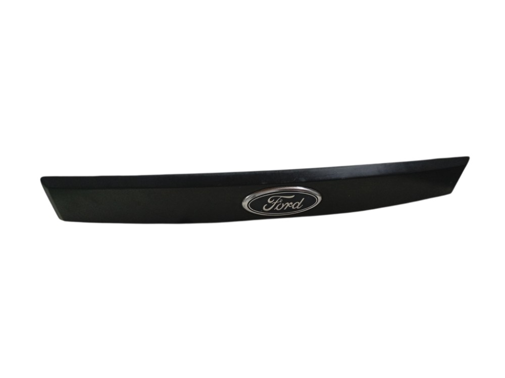 Moldura Acabamento Luz Placa Tampa Traseira Ford Ka 2009 Preto