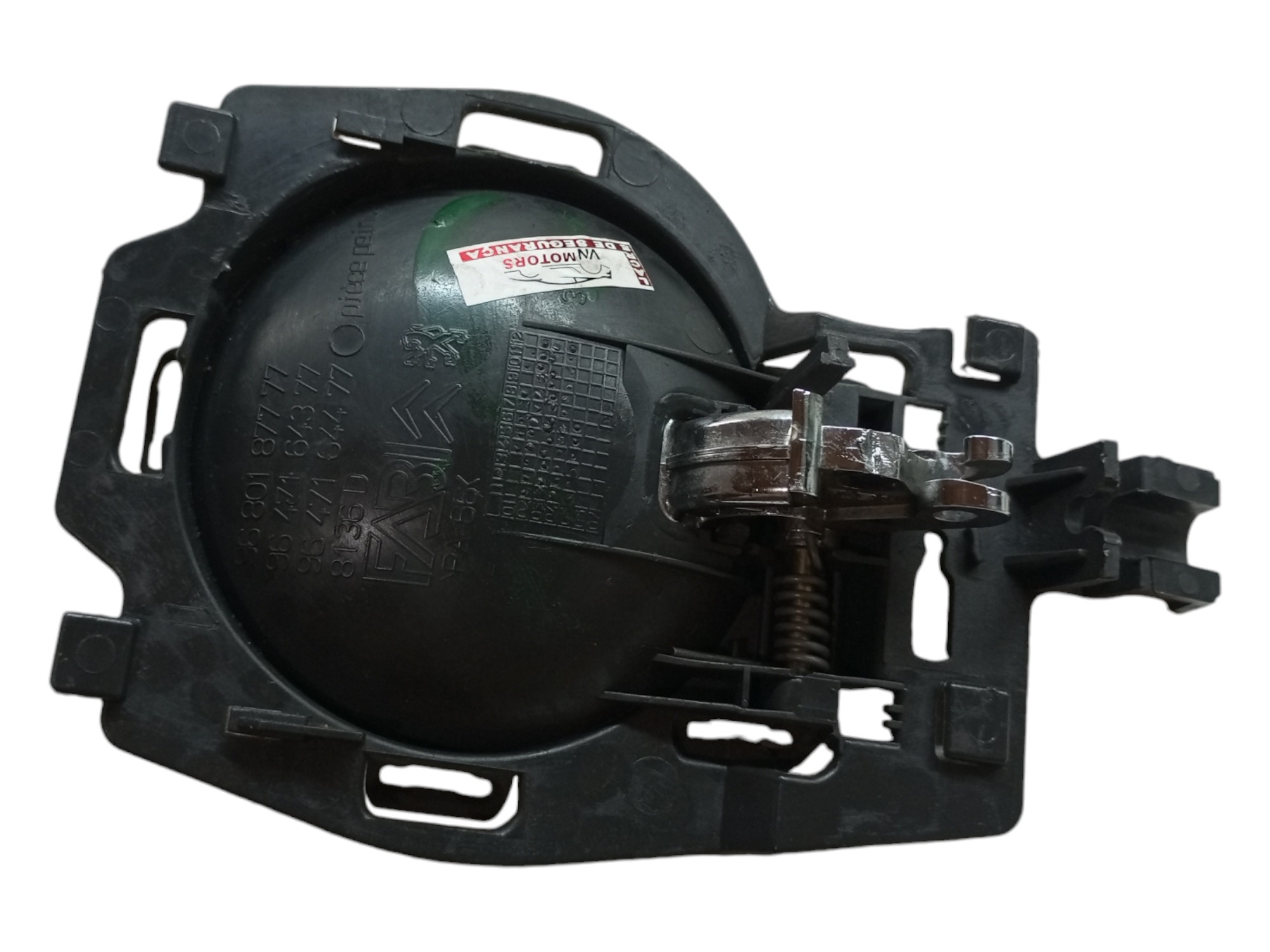 Macaneta Interna C3 2003 2006 2009 2012 Lado Direito Citroen Preto Dianteira/traseira 5