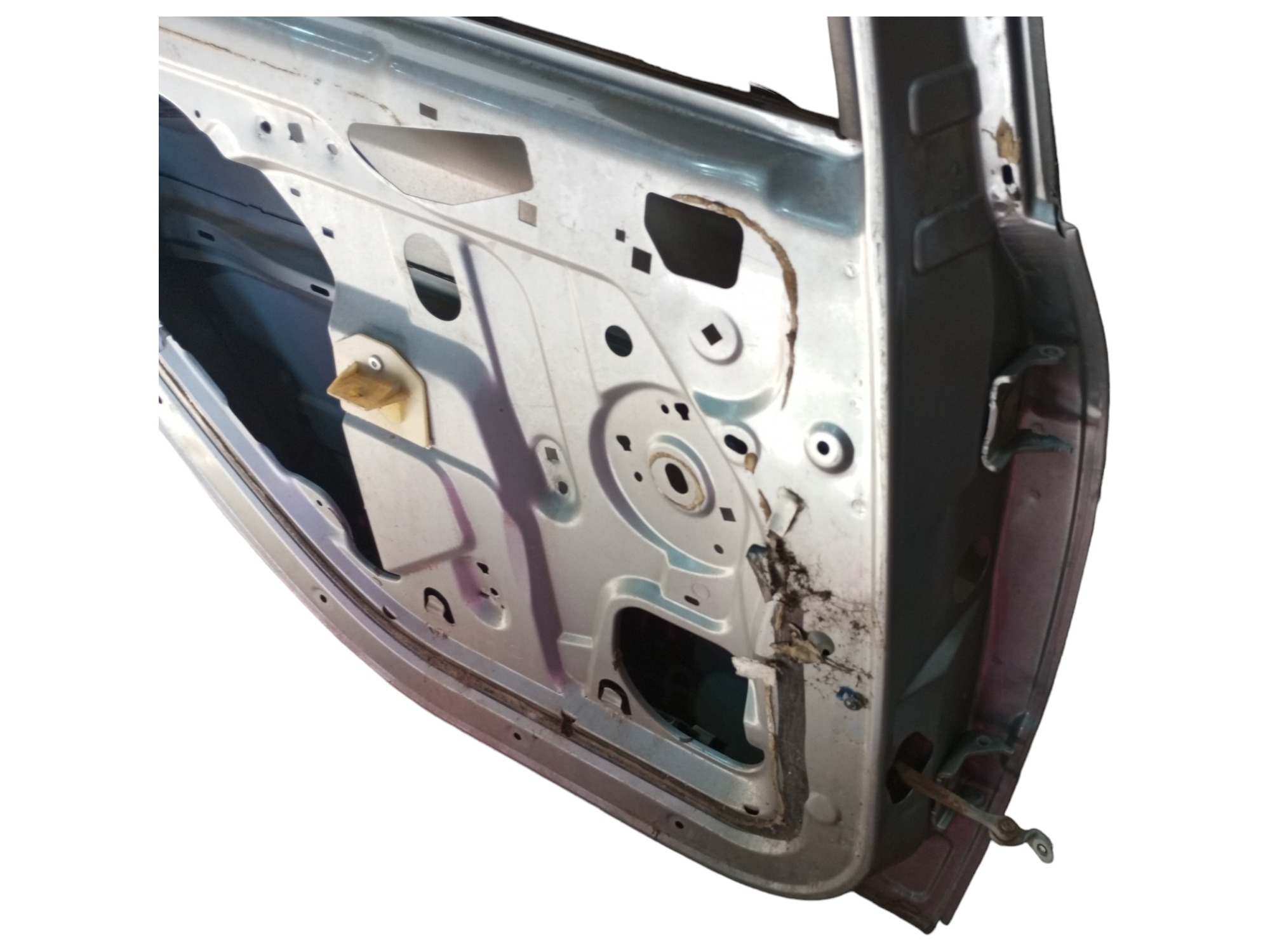 Porta Peugeot 307 2003 2006 2009 2012 Traseira Esquerda  Traseira Esquerda Prata 9