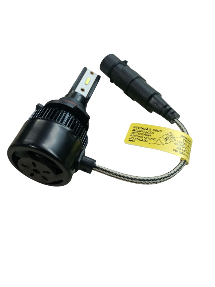 Kit 2 Lampadas Ultra Led Super Corolla 2002 2005 2008 8000k Plug Preto Branca Azulado 4