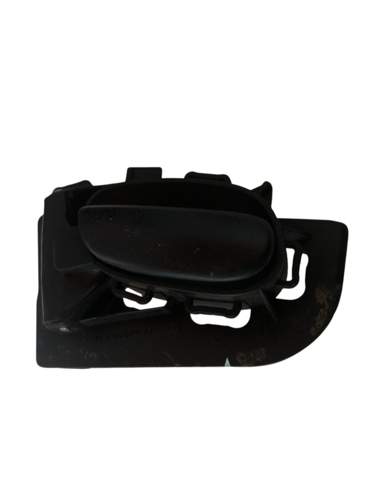 Macaneta Interna Traseira Peugeot 206 207 2000 2006 Esquerdo Preto Traseira 1