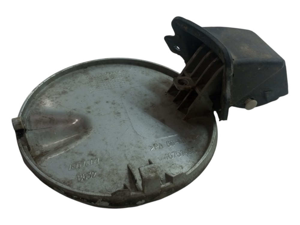 Portinhola Tanque Combustivel Fiat Doblo 2002 2005 2010 Prata 6
