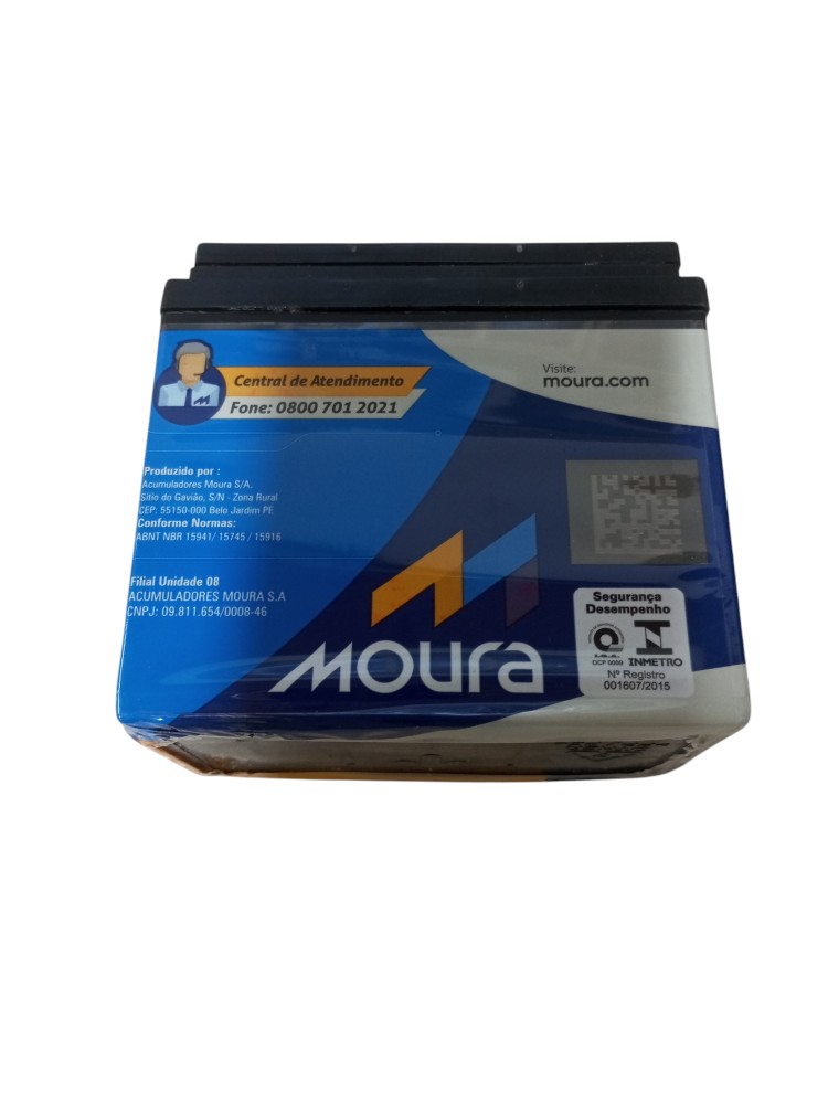 Bateria Moto Titan Fan Biz Bros Fazer 125 150 160 5ah 3