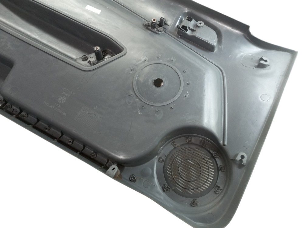 Forro Porta Gol G4 2005 2007 2009 Lado Direito 2portas Usado Cinza 2