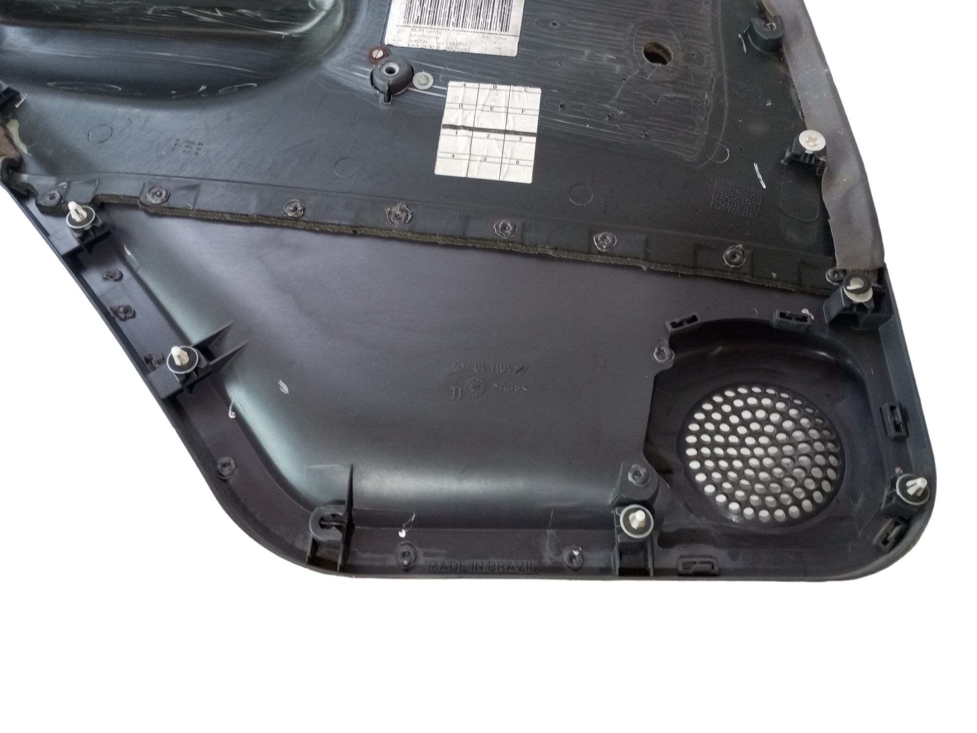 Forro Porta Mercedes A160 98 99 2000 2001 Traseiro Direito Cinza 4