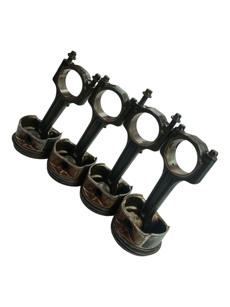 Pistao Biela Peugeot 307 2007 2010 2012 Jogo 4 Unidades 6