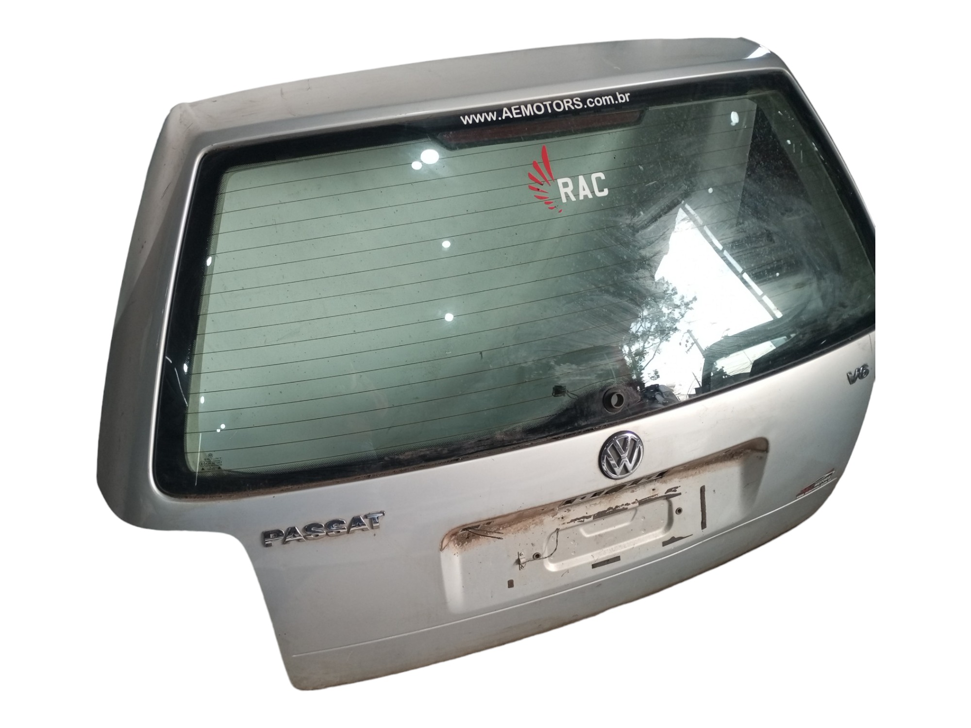 Tampao Tampa Traseira Passat Variant 98 99 2000 2001 2002  Prata 5