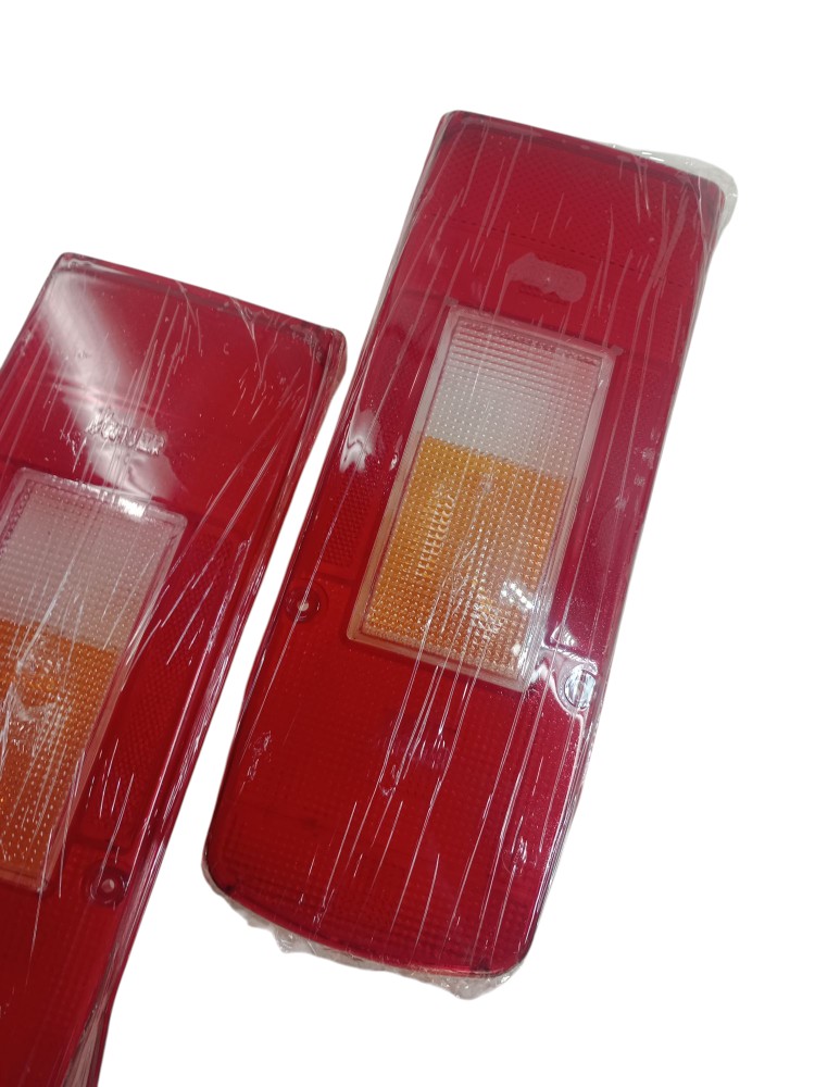 Lente Lanterna Volvo Vm Fh12 Fh13 Fh16 Par Traseiro Vermelho 6