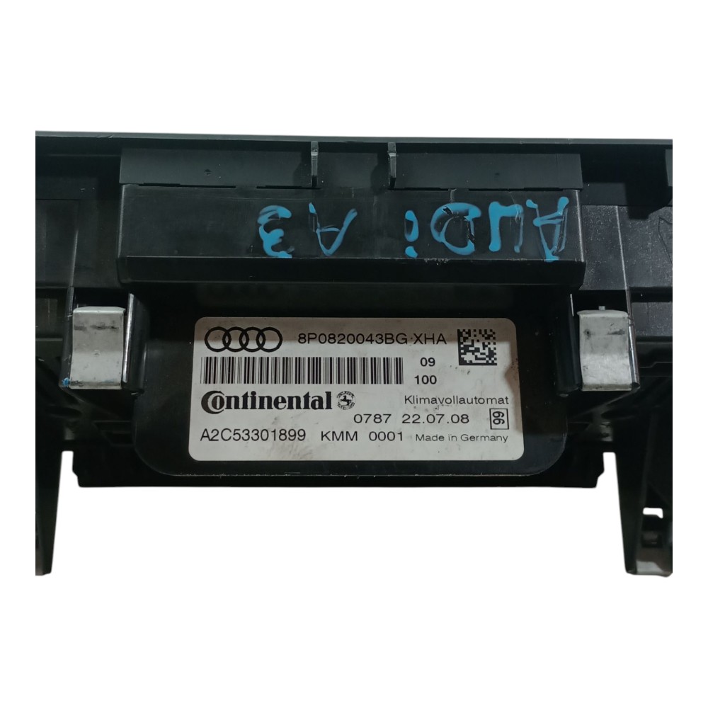 Comando Ar Condicionado Audi A3 Sportback 2007 2011 Original 7