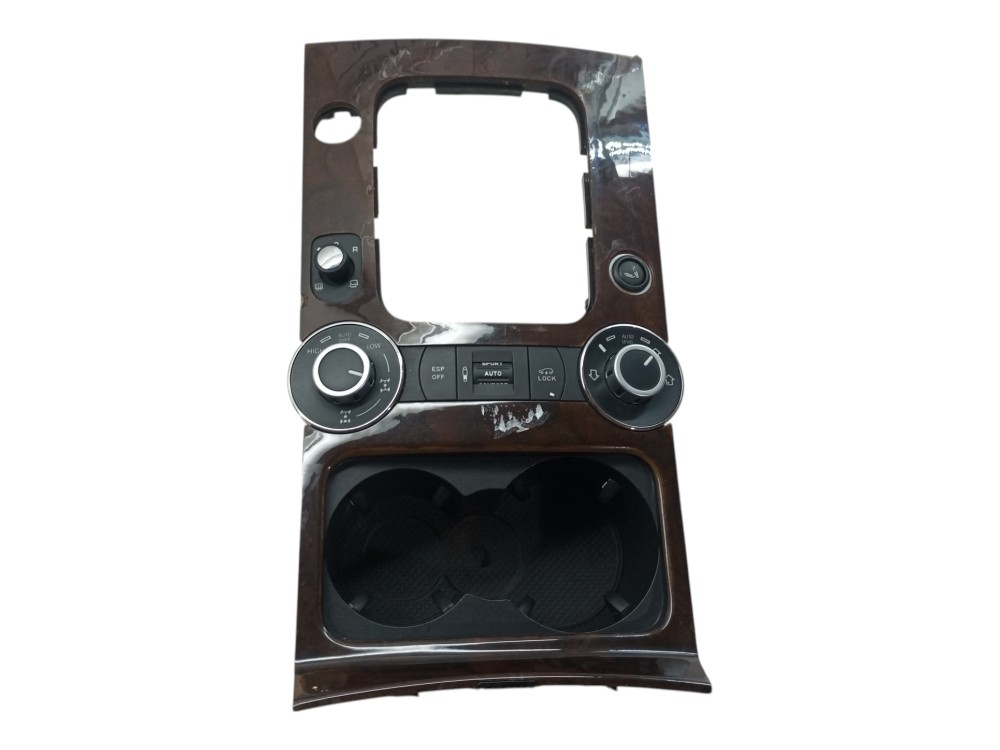 Acabamento Console Central Vw Touareg 2007 2010 Porta Copos 6