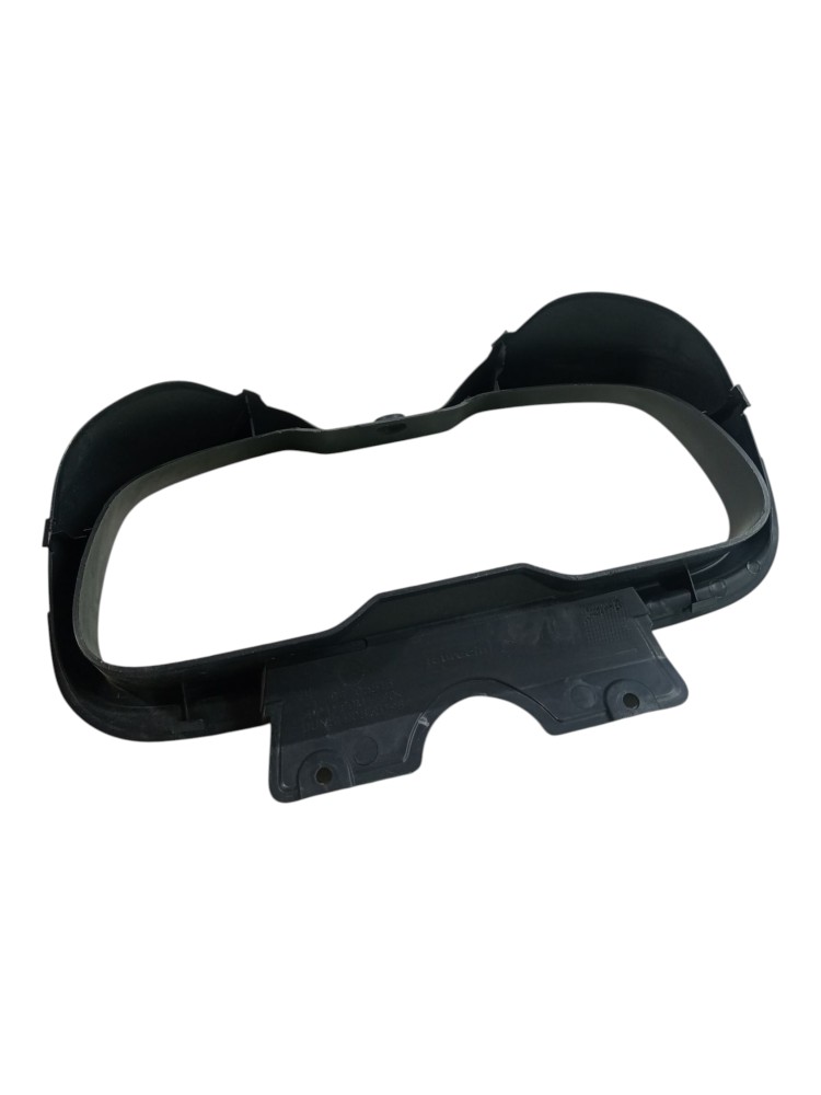 Moldura Painel Instrumento Chevrolet Agile Montana 2010 2014 Cinza 6