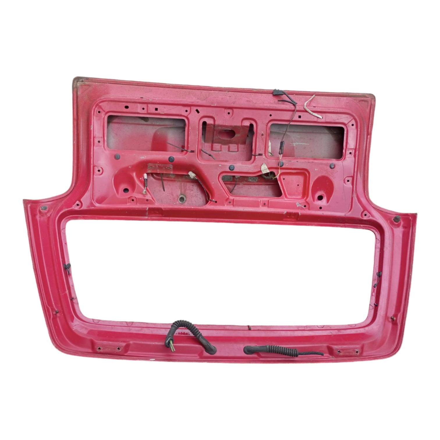 Tampao Tampa Traseira Golf Mk3 95 96 97 98 Vw Porta Malas  Vermelha 4