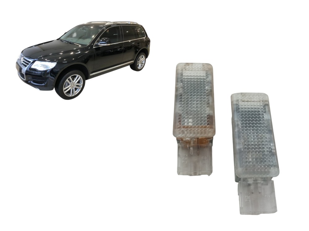 Par Luz Cortesia Porta Luva Volkswagen Touareg 2008 2010 1