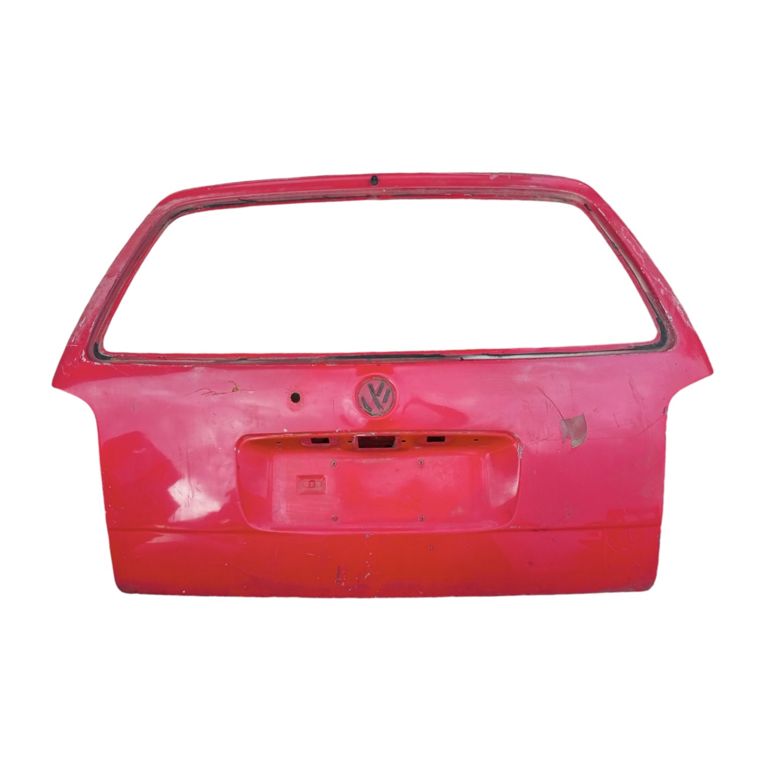 Tampao Tampa Traseira Golf Mk3 95 96 97 98 Vw Porta Malas  Vermelha 1