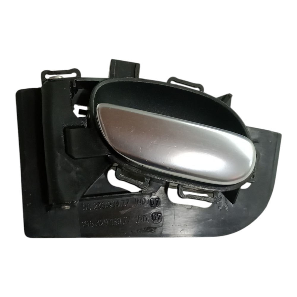 Macaneta Interna Peugeot 206 207 2001 2011 Traseira Esquerda Preto Traseira 1