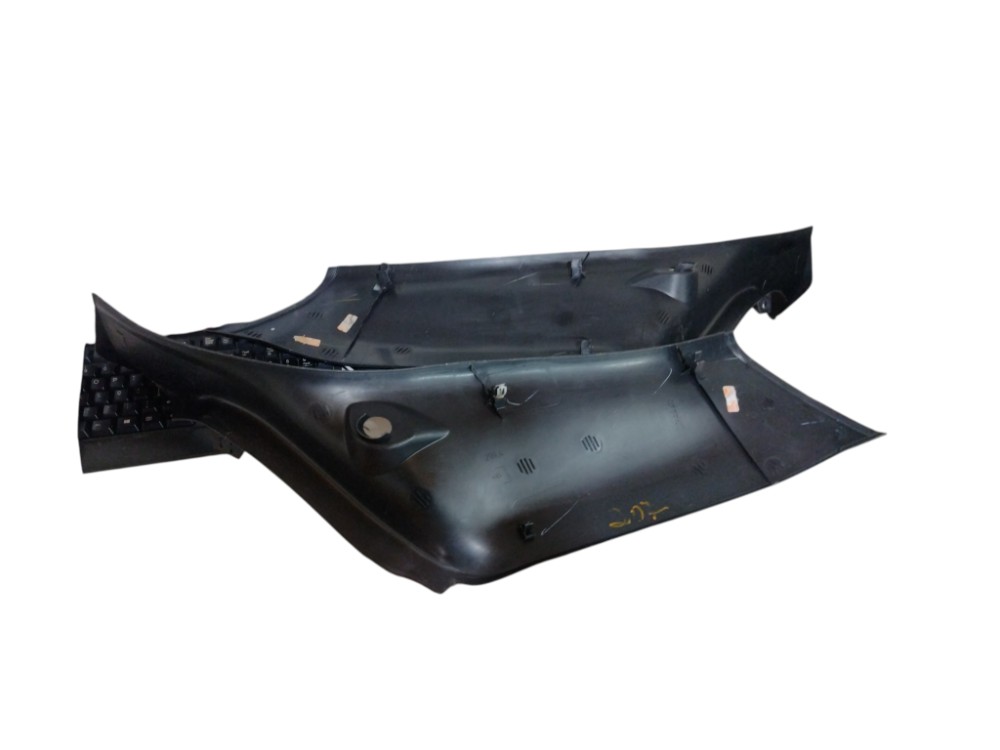 Par Soleira Traseira Peugeot 206 207 2009 2010 2011 2014 Preto 2
