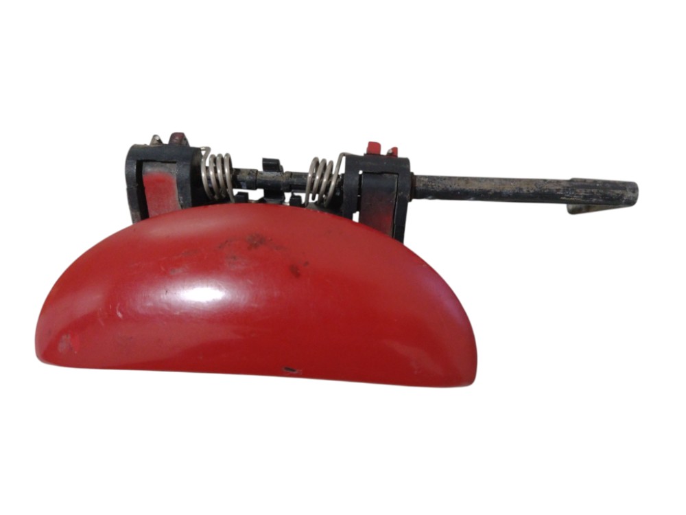 Macaneta Externa Peugeot 207 2009 2012 Dianteira Esquerda Vermelho Dianteira/traseira 1