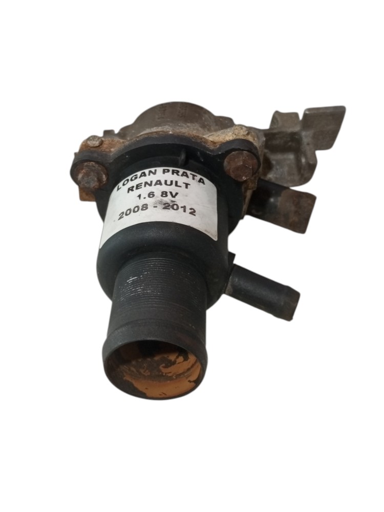 Carcaca Valvula Termostatica Logan Sandero 1.6 8v 2008 2012 3