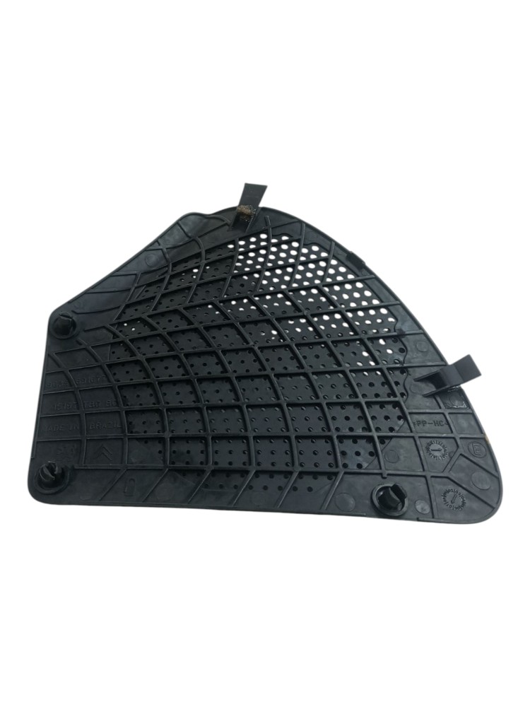Grade Tela Alto Falante Citroen C3 2007 2012 Dianteira Esque Preto 8
