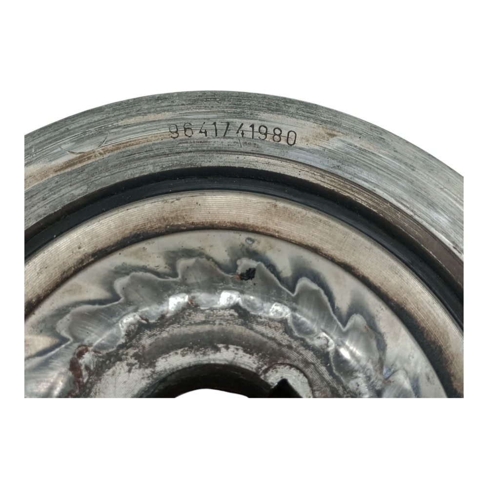 Polia Virabrequim Peugeot 307 C4 2.0 16v 2007 A 2013 Usado 6