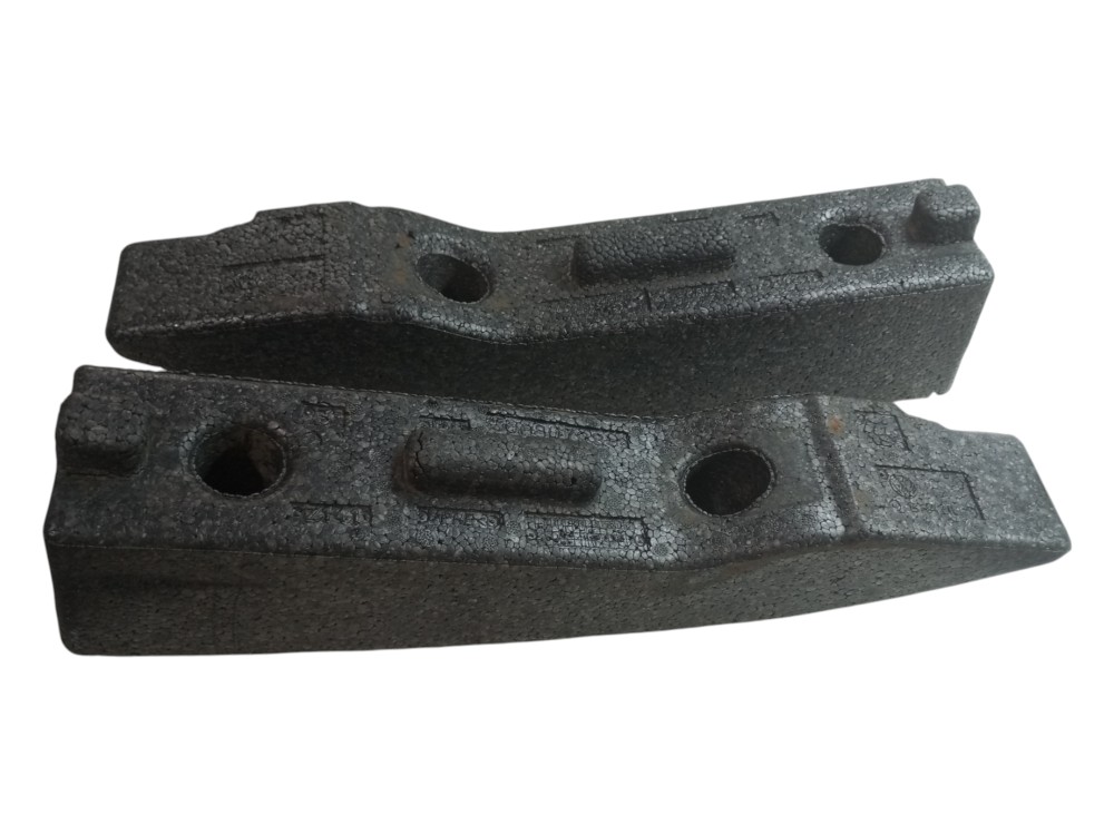 Absorvedor Impacto Volkswagen Gol G5 2009 2012 2014 Par 2