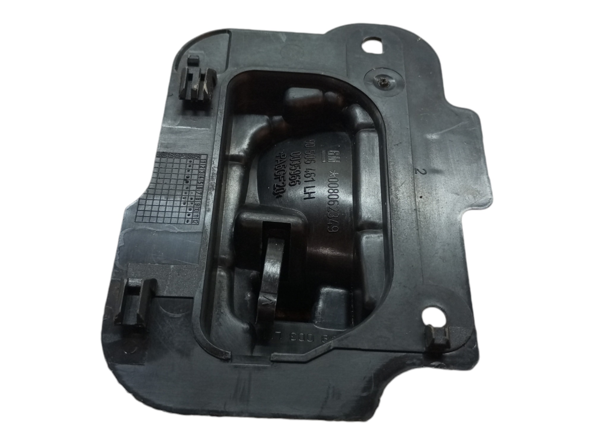 Macaneta Interna Vectra 97 2000 2005 Traseira Esquerda Gm Preto Traseira 2