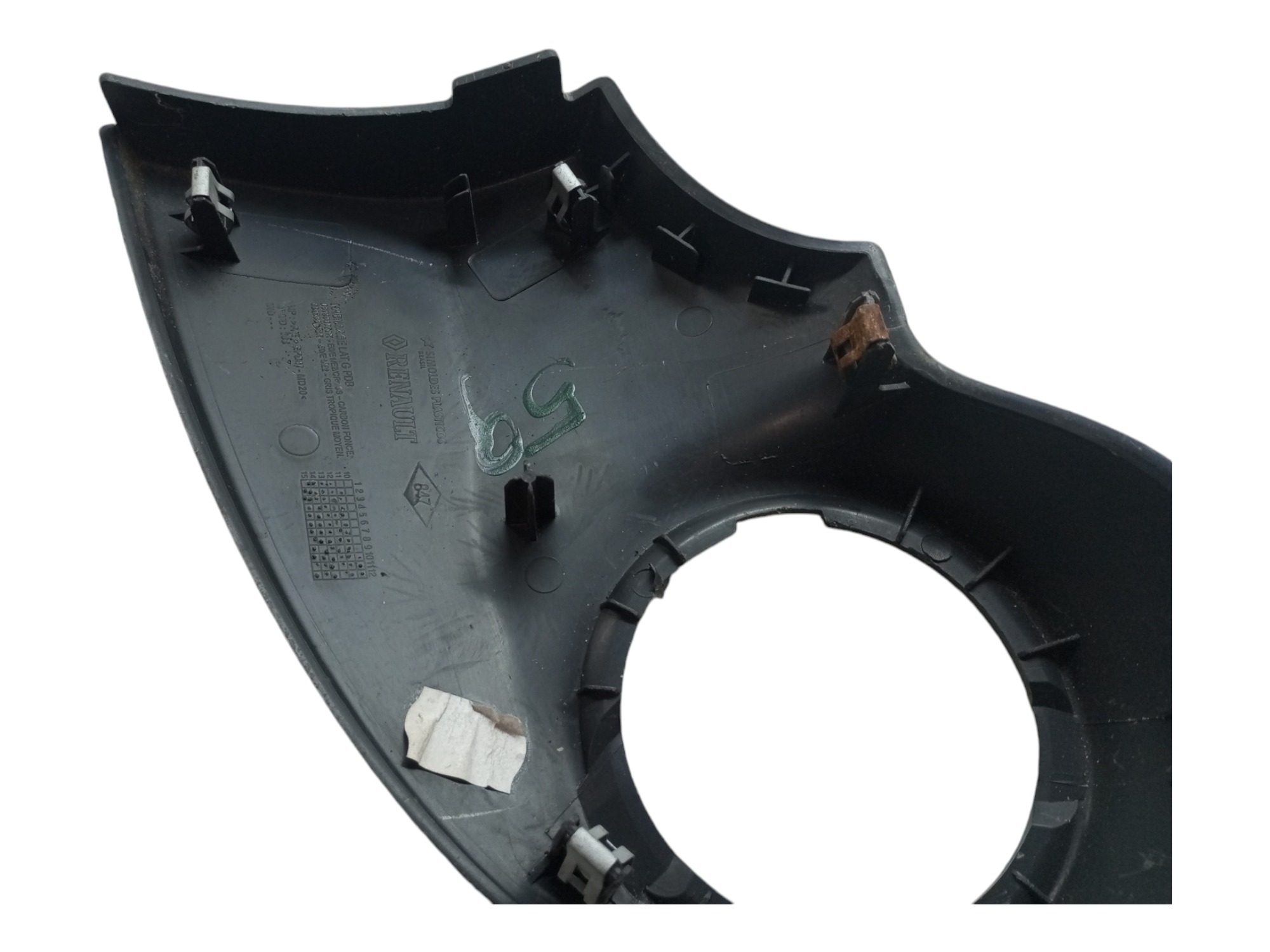 Moldura Difusor Ar Sandero 2008 2009 2010 2011 2012 Esquerdo 5