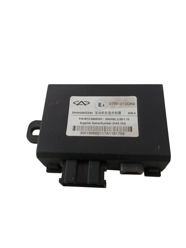 Modulo Central Imobilizador Chery Cielo 1.6 2010 2011 2012 4