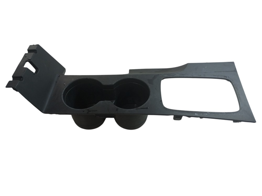 Moldura Console Porta Copo Fusion 2006 2007 2008 Usado Preto 1