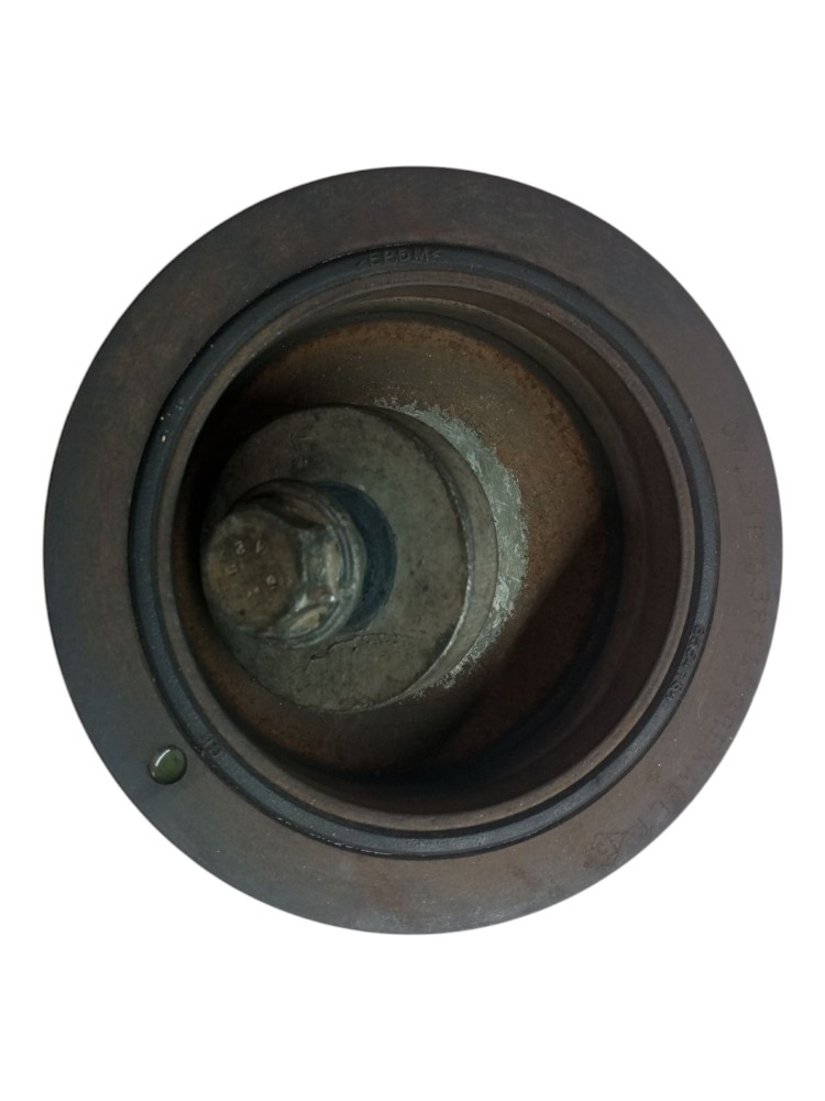Polia Virabrequim C Parafuso Scenic 99 2000 2001 2002 Usado 4