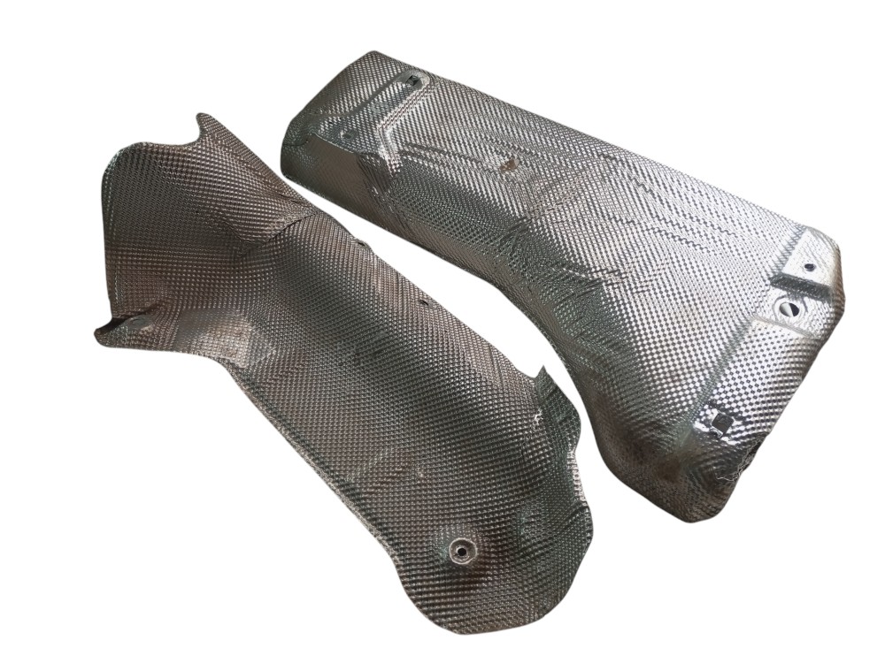 Defletor Protetor Calor Escape Peugeot 308 2013 2014 Thp 1.6 6