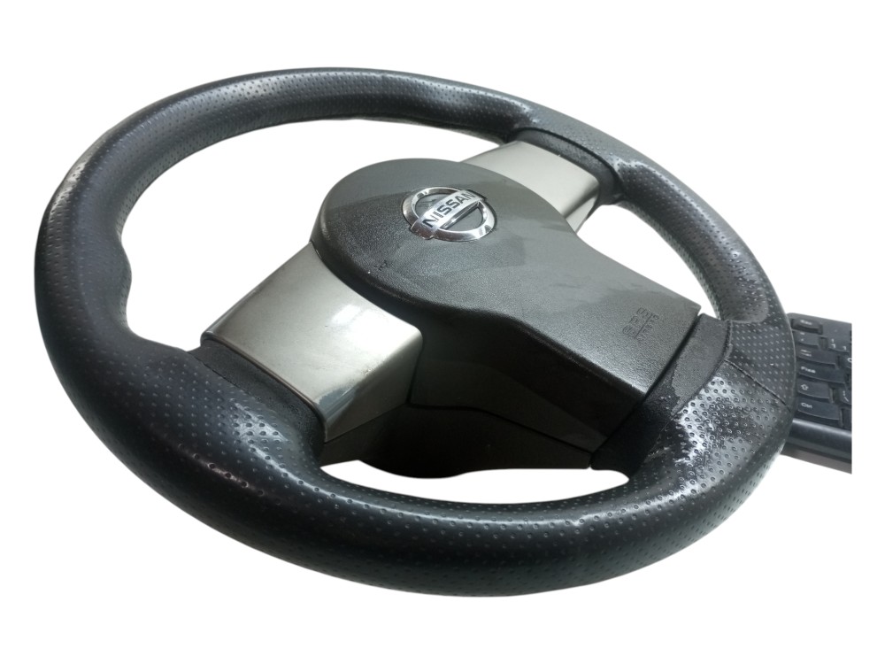 Volante Direcao Nissan Frontier 2008 2009 2010 2011 2013 Preto 4