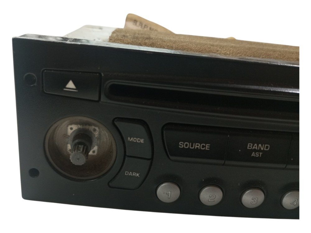 Radio Cd Player Peugeot 37 2002 2005 2007 2008 Usada 6
