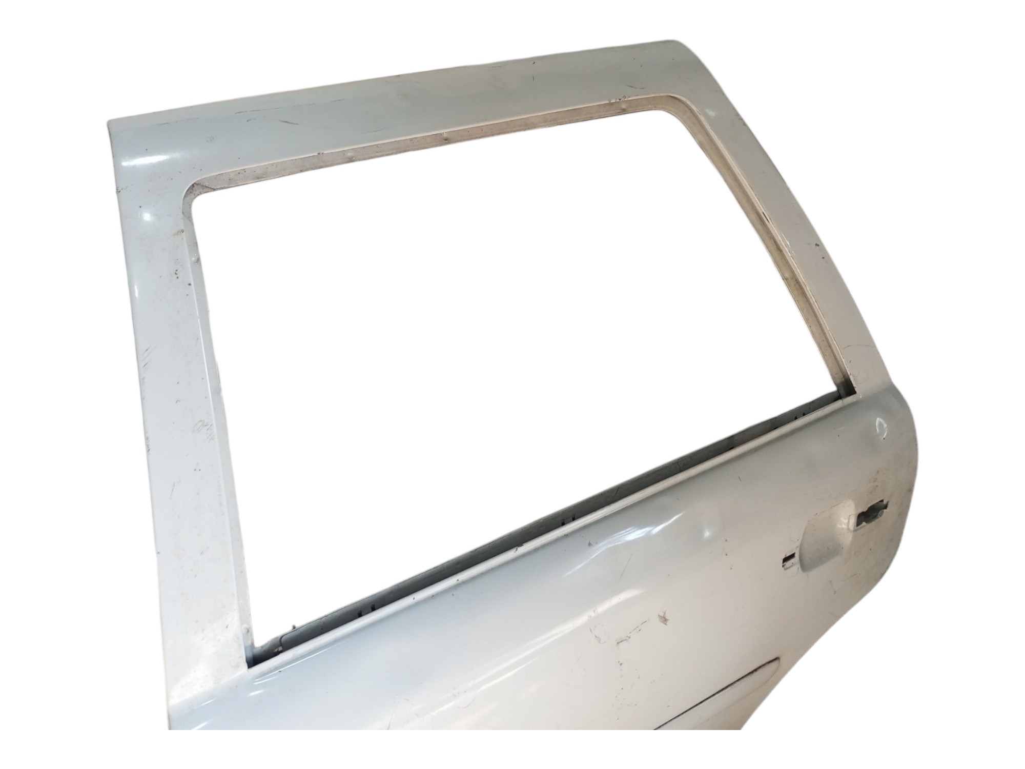 Porta Ford Fiesta 97 98 99 2000 2001 Traseira Esquerda Traseira Esquerda Branco 4