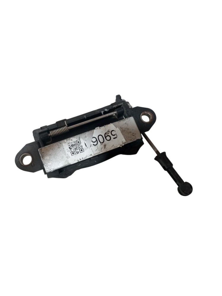 Macaneta Externa Audi A4 98 2000 2004 Traseira Esquerda Preto 4