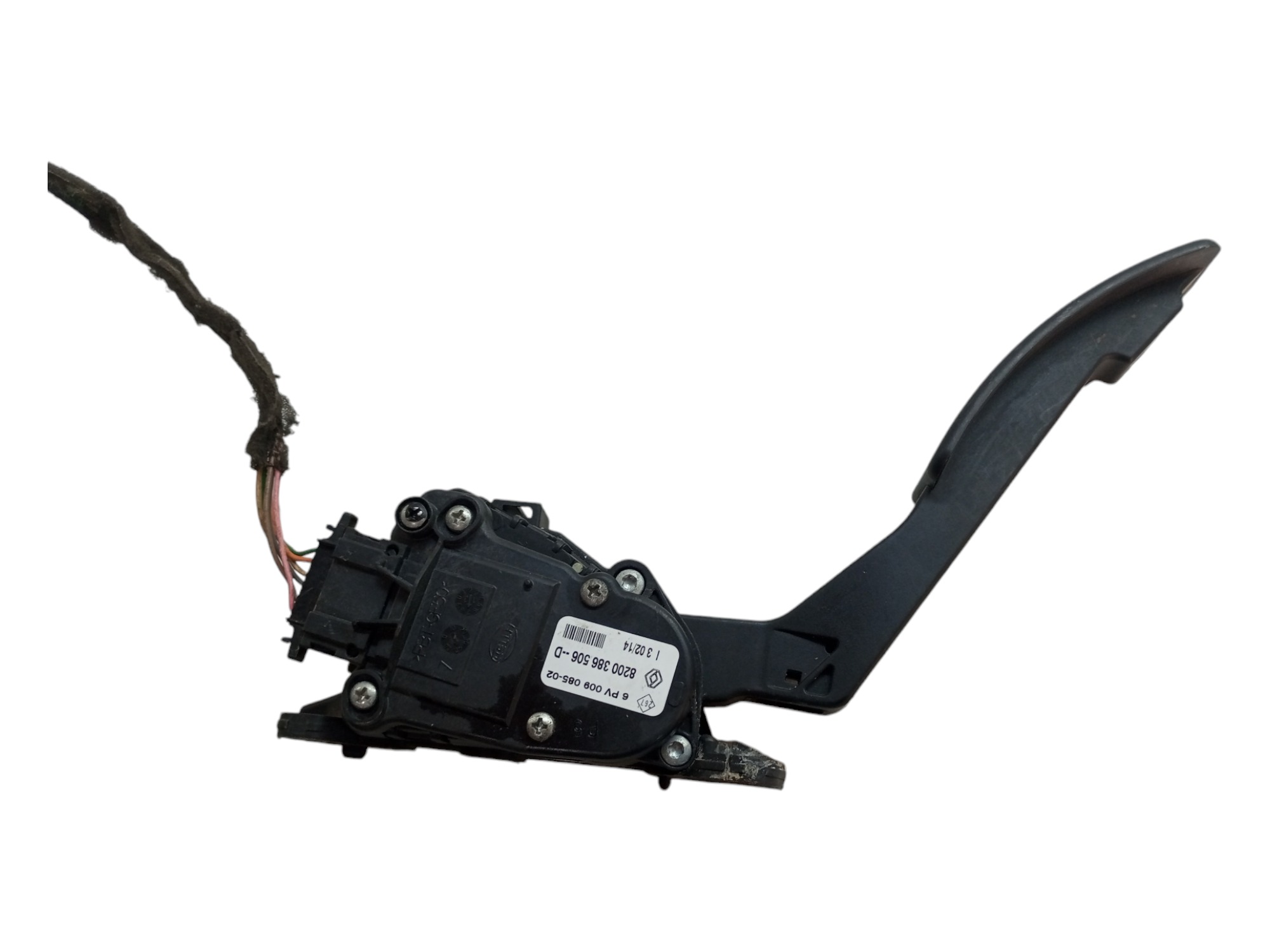 Pedal Acelerador Eletronico Sandero 2008 2009 2010 2011 2012 6