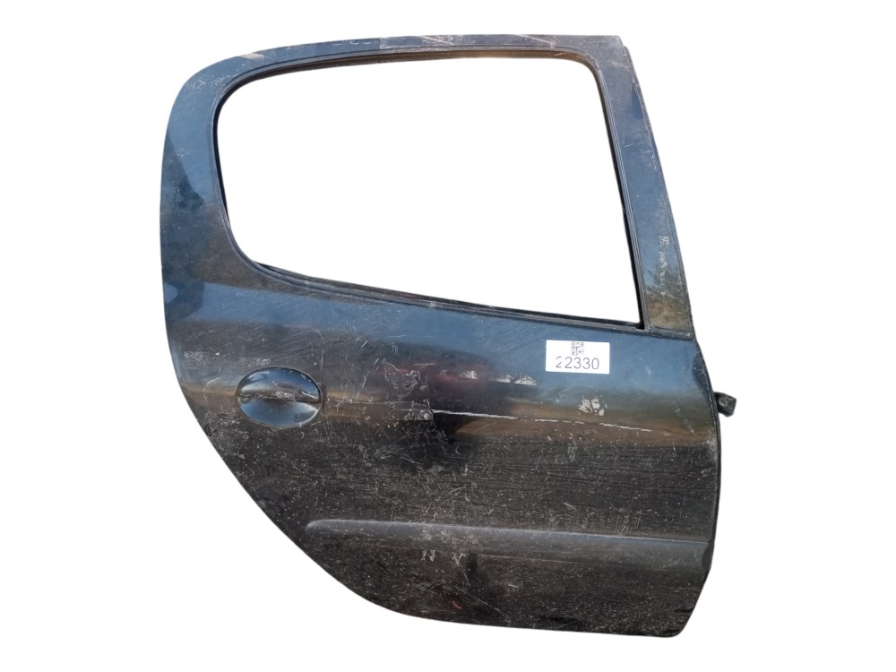 Porta Peugeot 206 2002 2005 2008 2010 Traseira Direita Usada Traseira Direita Preto 1