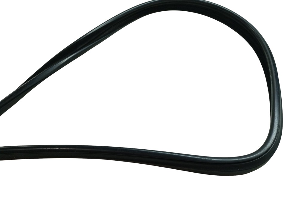 Borracha Porta Peugeot 206 2003 2006 2009 Dianteira Direita  Preto 6