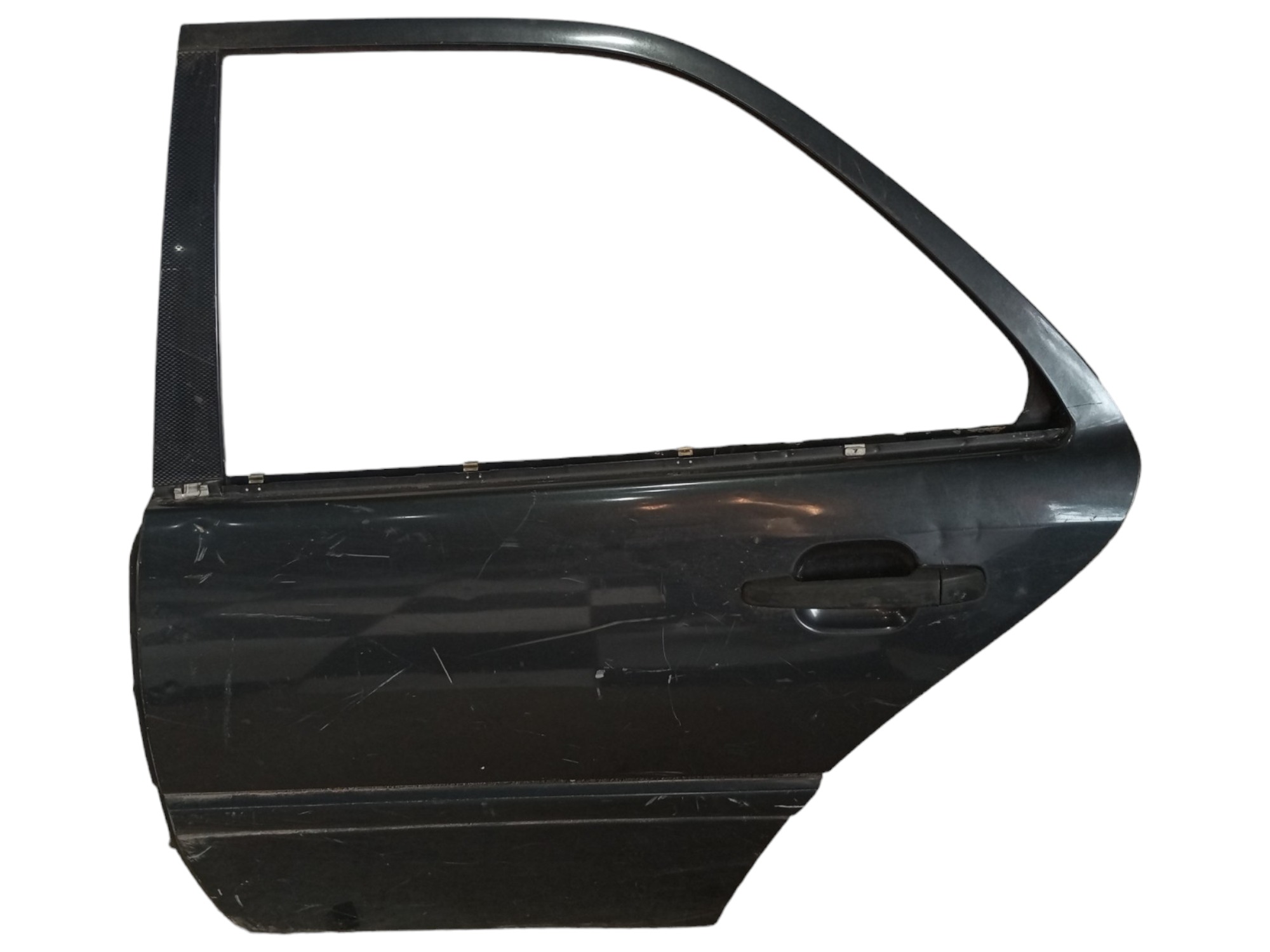 Porta Mercedes C230 Kompressor 2000 2005 Traseira Esquerda Traseira Esquerda Prata 1