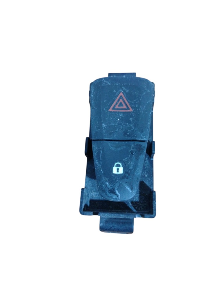 Botao Pisca Alerta Renault Sandero Logan 2014 2015 2016 2017 Preto