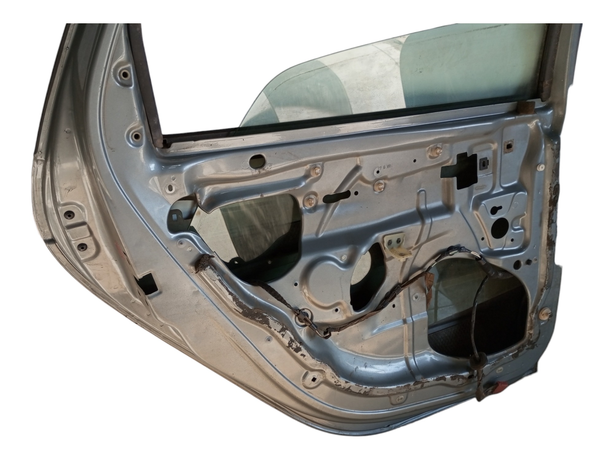 Porta Scenic 99 2000 2001 2002 2005 2008 Traseira Esquerda  Traseira Esquerda Prata 7