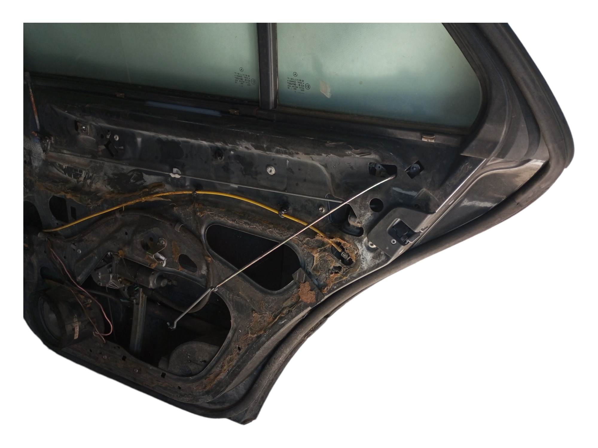 Porta Mercedes C280 95 96 97 98 99 2000 Traseira Direita Traseira Direita Preto 2