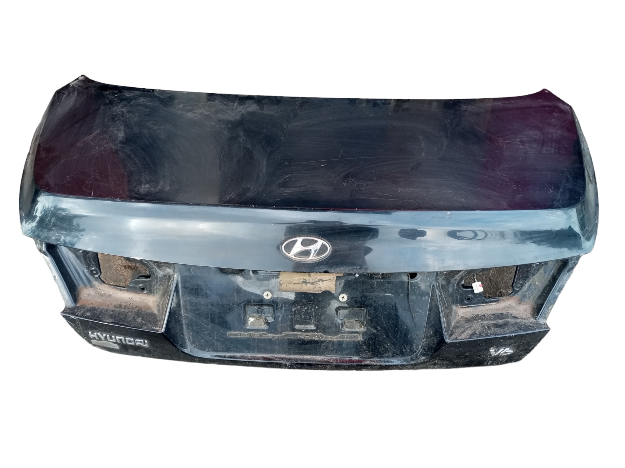 Tampao Tampa Traseira Hyundai Azera 2008 2009 Porta Malas  Preto 9